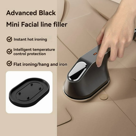 Garment Steamer Portable Steam Iron for Clothes Handheld Mini Vertical Ironing for Home Travel Wet Dry Ironing US Plug,B