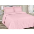 thumbnail image 1 of Garment Washed Quilt Set Pink - Twin, 1 of 5