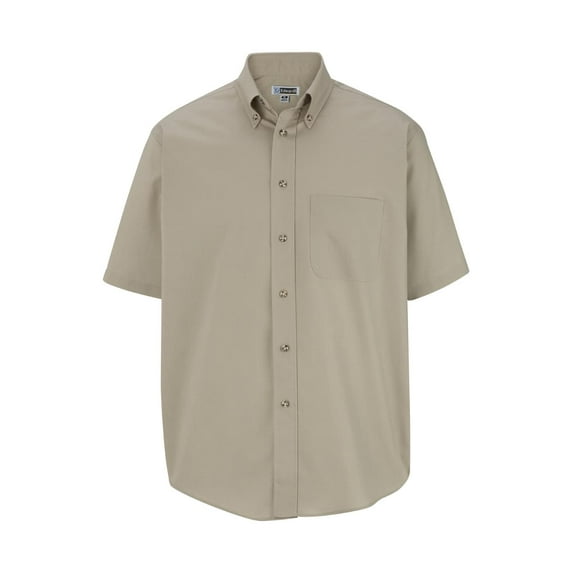 Garments Men's Wrinkle Resistant Chest Pocket Poplin Shirt