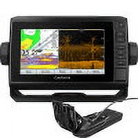 Garmin 010-02334-01 EchoMap UHD 73cv with US LakeVu G3 Maps and GT24UHD-TM Transducer