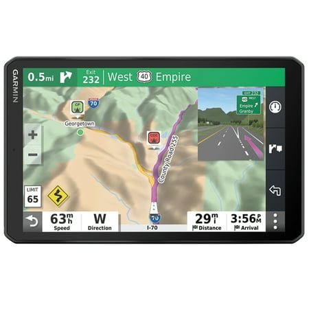 Garmin 010-02425-00 RV 890 8-Inch RV GPS Navigator with Bluetooth, Wi-Fi, and Lifetime Maps