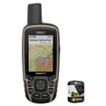 thumbnail image 1 of Garmin 010-02451-00 GPSMAP 65 Handheld Outdoor GPS Navigator Multi-Band/Multi-GNSS Bundle with Premium 2YR CPS Enhanced Protection Pack, 1 of 11