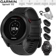 thumbnail image 1 of Garmin 010-02472-00 Approach S12 GPS Golf Watch 42k+ Preloaded Courses Black Bundle with Deco Essentials Charging Dock, Deco Essentials Silicone Dust Cover 3 Pack and Screen Protector 2 Pack, 1 of 12