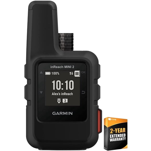 Garmin 010-02602-01 in Reach Mini 2 Portable Satellite Communicator/GPS Navigator, Black Bundle