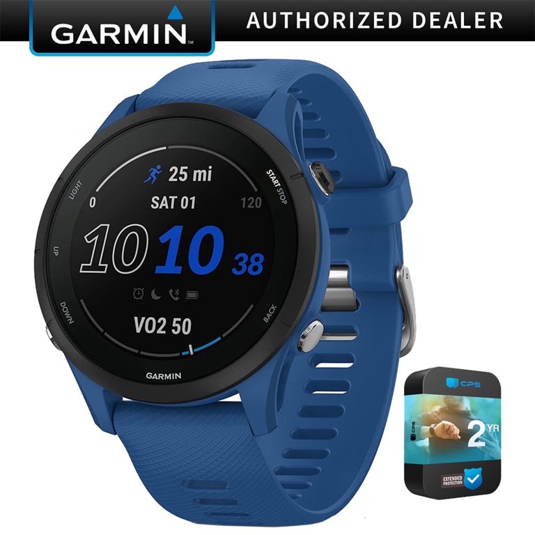 Garmin Forerunner 255 GPS Smartwatch Tidal Blue with 2 YR
