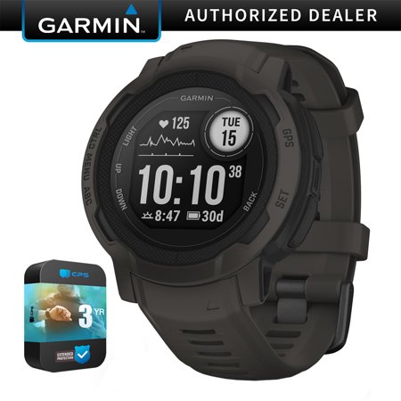 Garmin 010-02641-21 Forerunner 255 Music GPS Smartwatch Whitestone Bundle with 3 YEAR CPS Enhanced Protection Pack