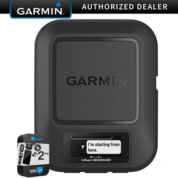 Garmin 010-02672-00 inReach Messenger Handheld Satellite Communicator Global Two-Way Messaging Bundle with 2 YR CPS Enhanced Protection Pack| Official Garmin USA Dealer