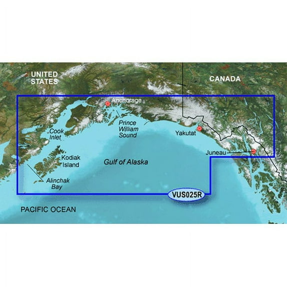 Garmin BlueChart® g3 Vision® HD - VUS025R - Anchorage - Juneau - microSD™/SD™ 010-C0726-00