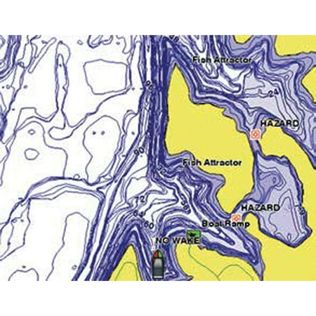 Garmin 010-C1087-00 LakeVu Micro SD/SD Card - U.S. All, Advanced Freshwater Fishing Map, g3