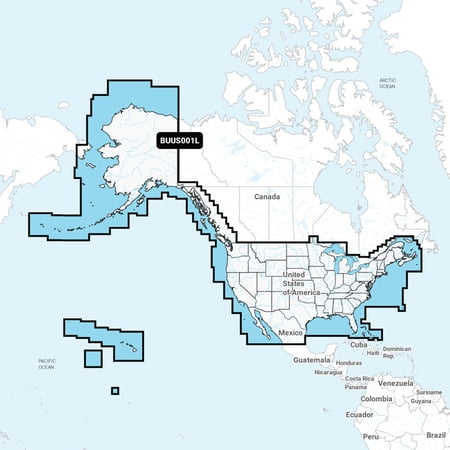 Garmin 101317700 U.S. and Coastal Canada Built-in Marine Charts SD Card