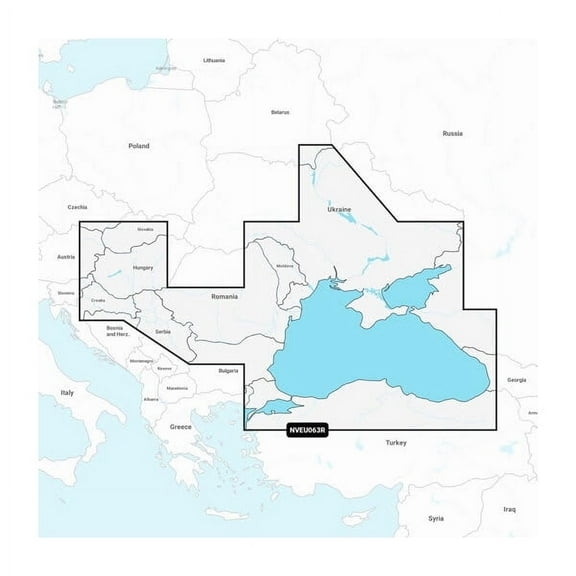 Garmin 010C125800 Navionics Vision+ NVEU063R - Black Sea