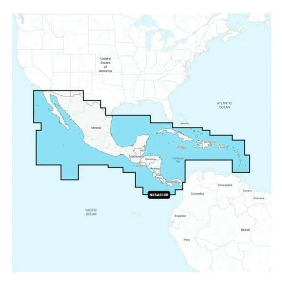 Garmin Navionics+ NSSA010R Central America Caribbean [010-C1451-20]