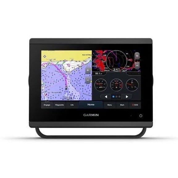 Garmin 0100236560 GPSMAP® 743 GPS Chartplotter w/Touchscreen, Non-sonar w/Navionics+ Mapping