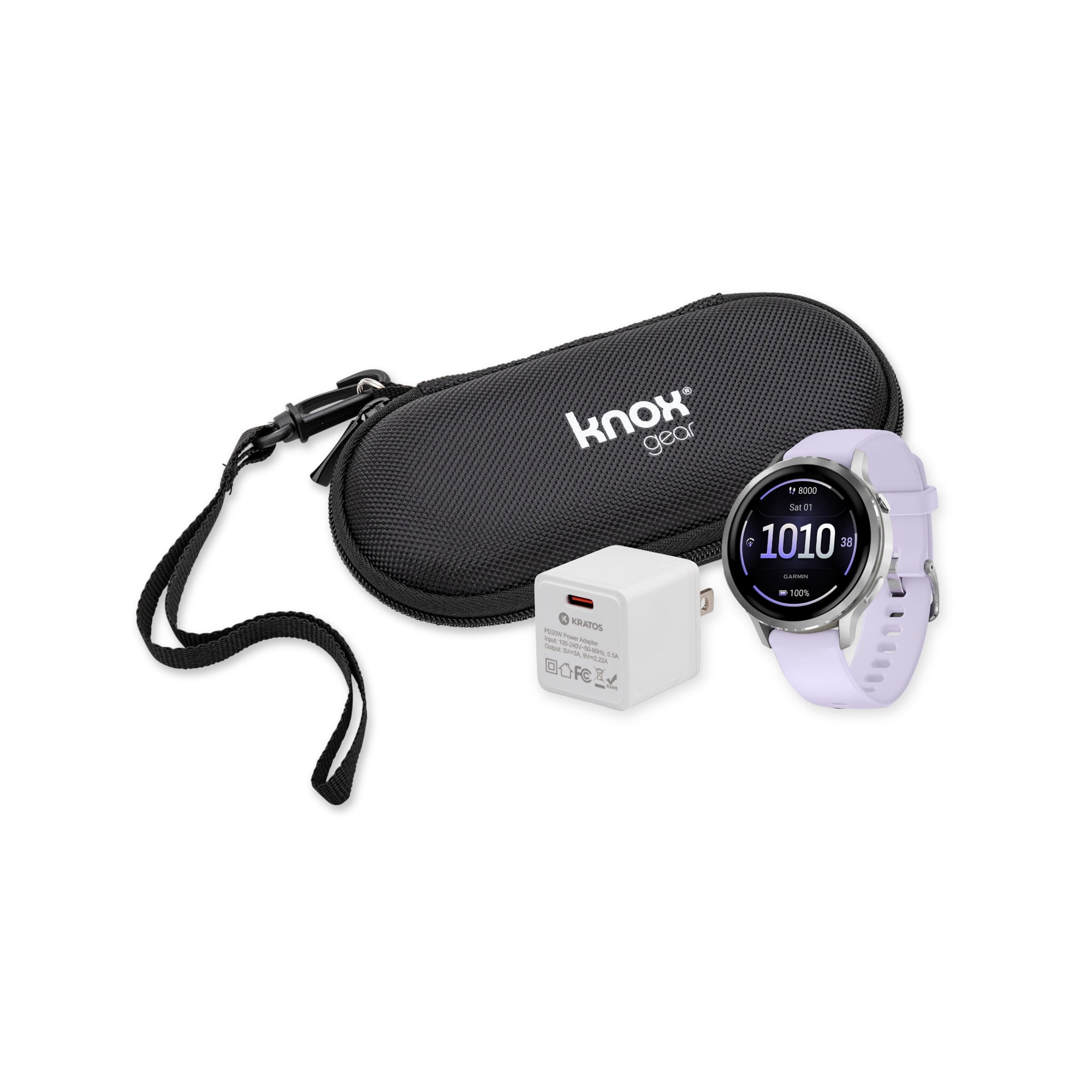 Garmin 41mm Venu 4, Advanced Fitness Tracker GPS Smartwatch,1.2" AMOLED Display, Built-in Flashlight Watch Bundle