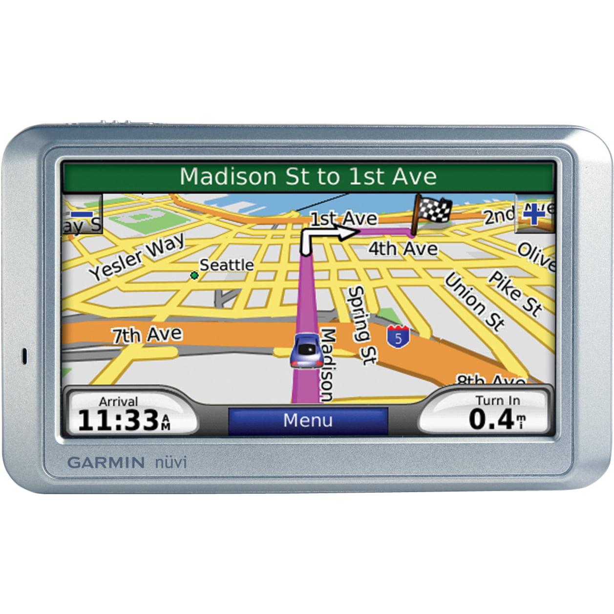 cylinder opfindelse Vælg Garmin 750 Automobile Portable GPS Navigator - Walmart.com