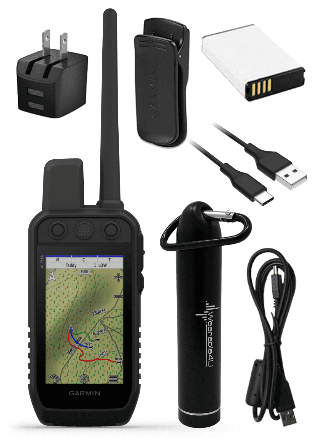 Garmin Alpha 300 Handheld, Advanced Dog Tracking and