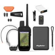 Garmin Alpha 300 (TT 25 Bundle) Dog Tracker Handheld with Alpha TT 25 Dog Collar Bundle with PlayBetter Portable Charger & Tether Lanyard