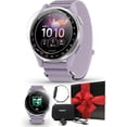 thumbnail image 1 of Garmin Approach J1 (Lilac) Junior Golf Watch Gift Box Bundle with PlayBetter HD Screen Protectors, Wall Adapter & Hard Case, 1 of 10