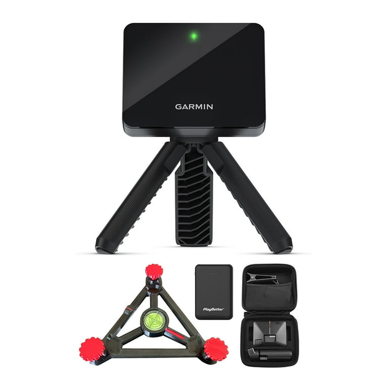 Garmin R10 Golf Launch Monitor Bundle with Swing Speed Tracking