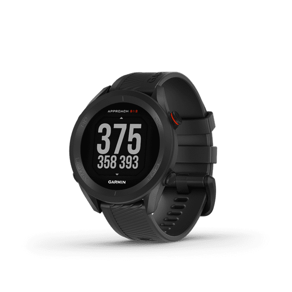 Garmin Approach S12, Easy-to-Use GPS Golf Watch, 42k+ Preloaded Courses, Black