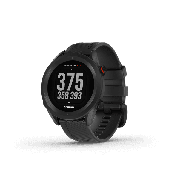 Garmin Approach S12, Easy-to-Use GPS Golf Watch, 42k+ Preloaded Courses, Black