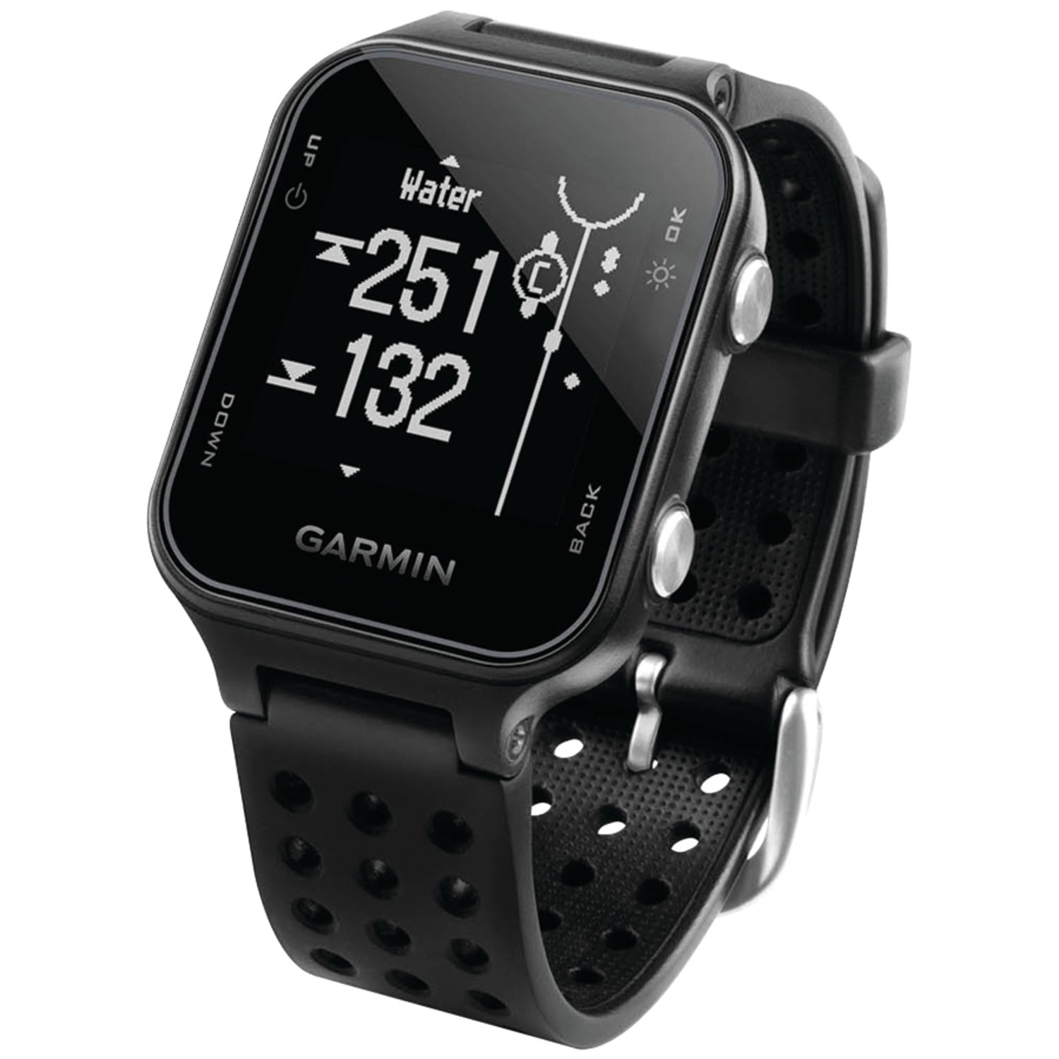 Garmin Approach S20 GPS Golf Watch, Black -