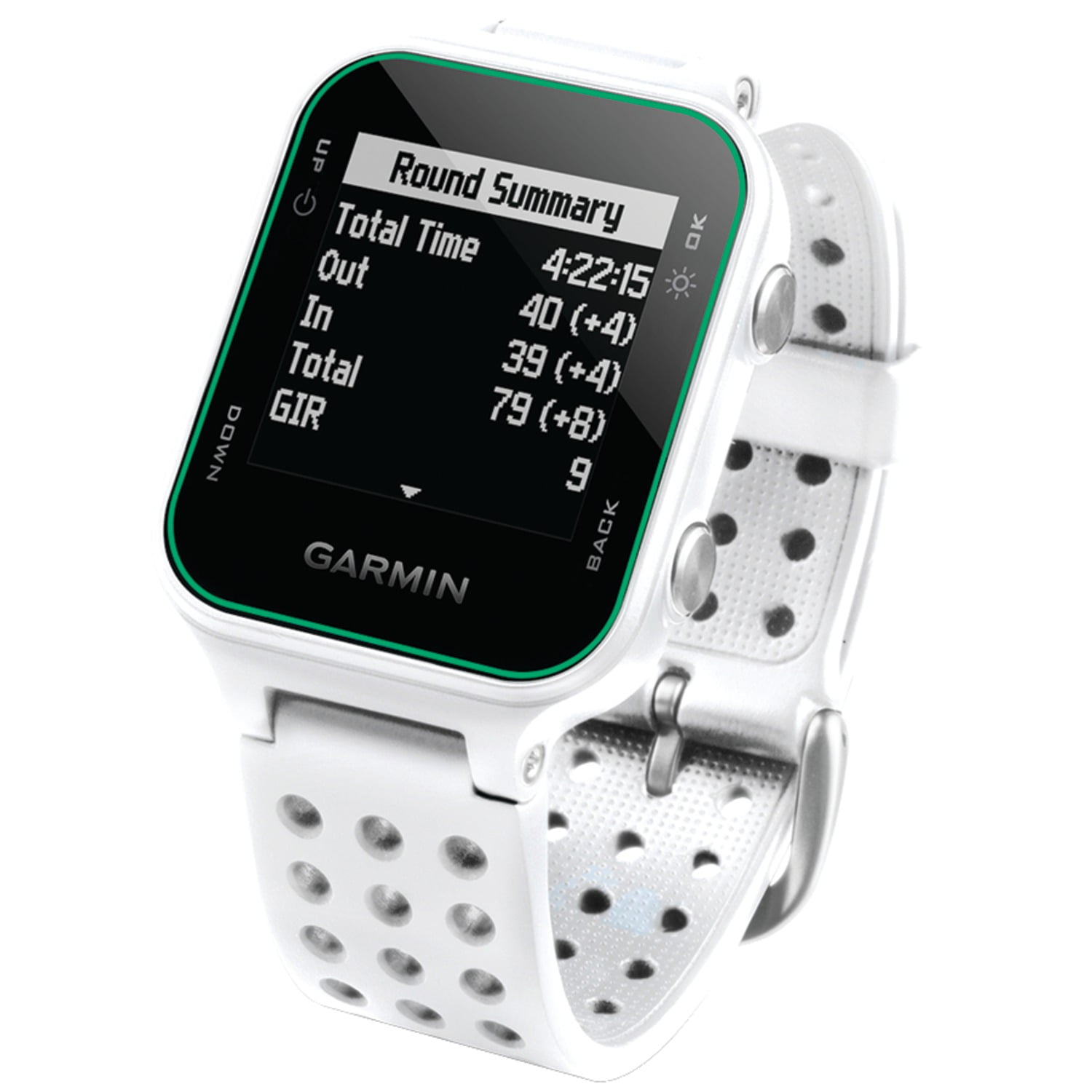 Garmin Approach S20 GPS Watch, White -