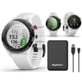 thumbnail image 1 of Garmin Approach S62 (White) GPS Golf Power Bundle | +PlayBetter Charger & Screen Protectors, 1 of 7