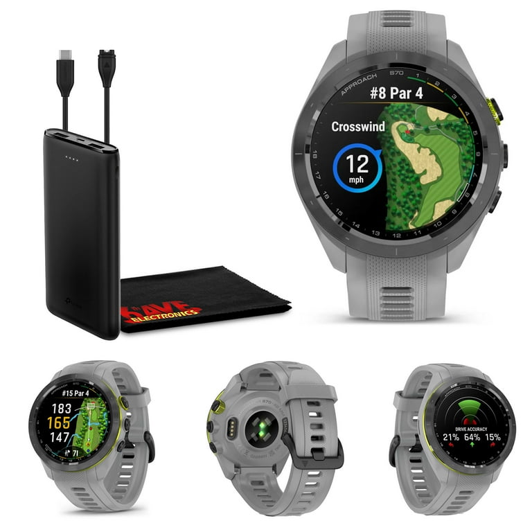 Garmin Approach S70 42MM Fitness Tracker Watch, GPS Golf