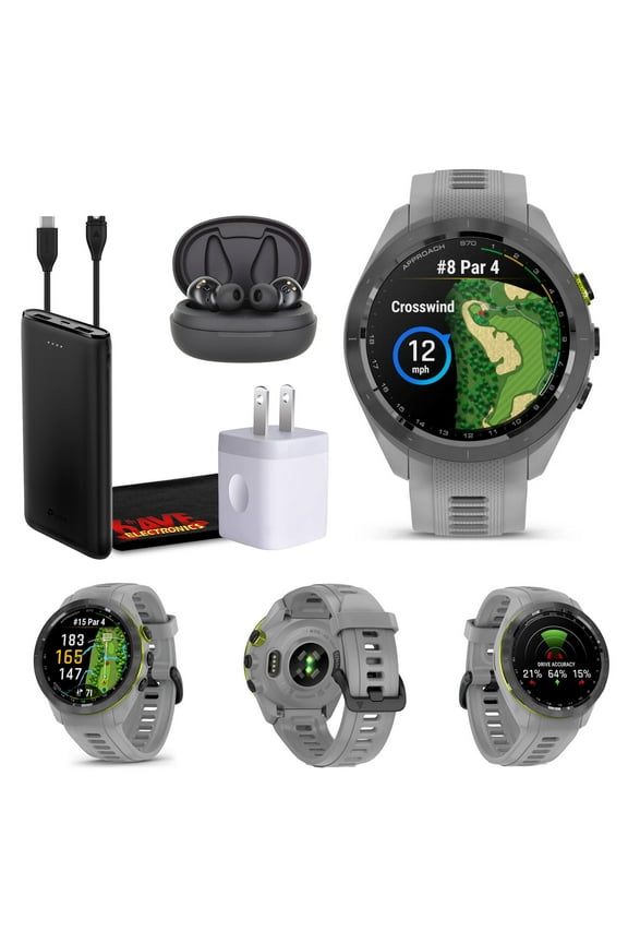 Approach S70 42mm Golf GPS Smartwatch - Gray