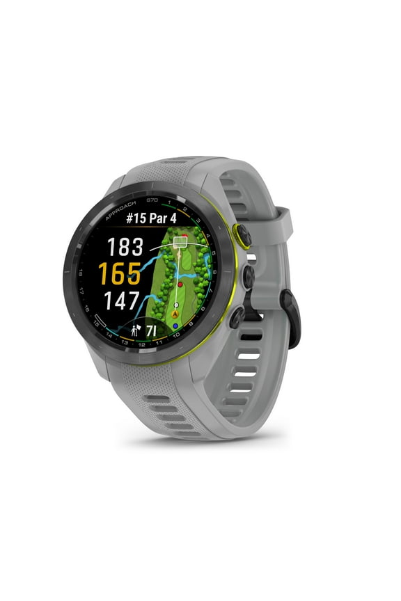 Approach S70, 42mm, Premium GPS Golf Watch, Powder Gray