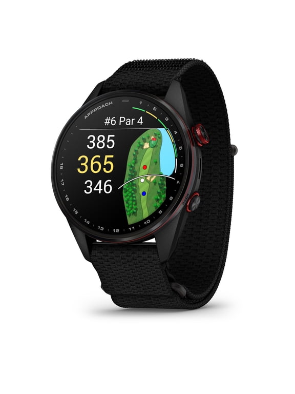 Approach S72, Advanced Golf Smartwatch, 47mm, Black