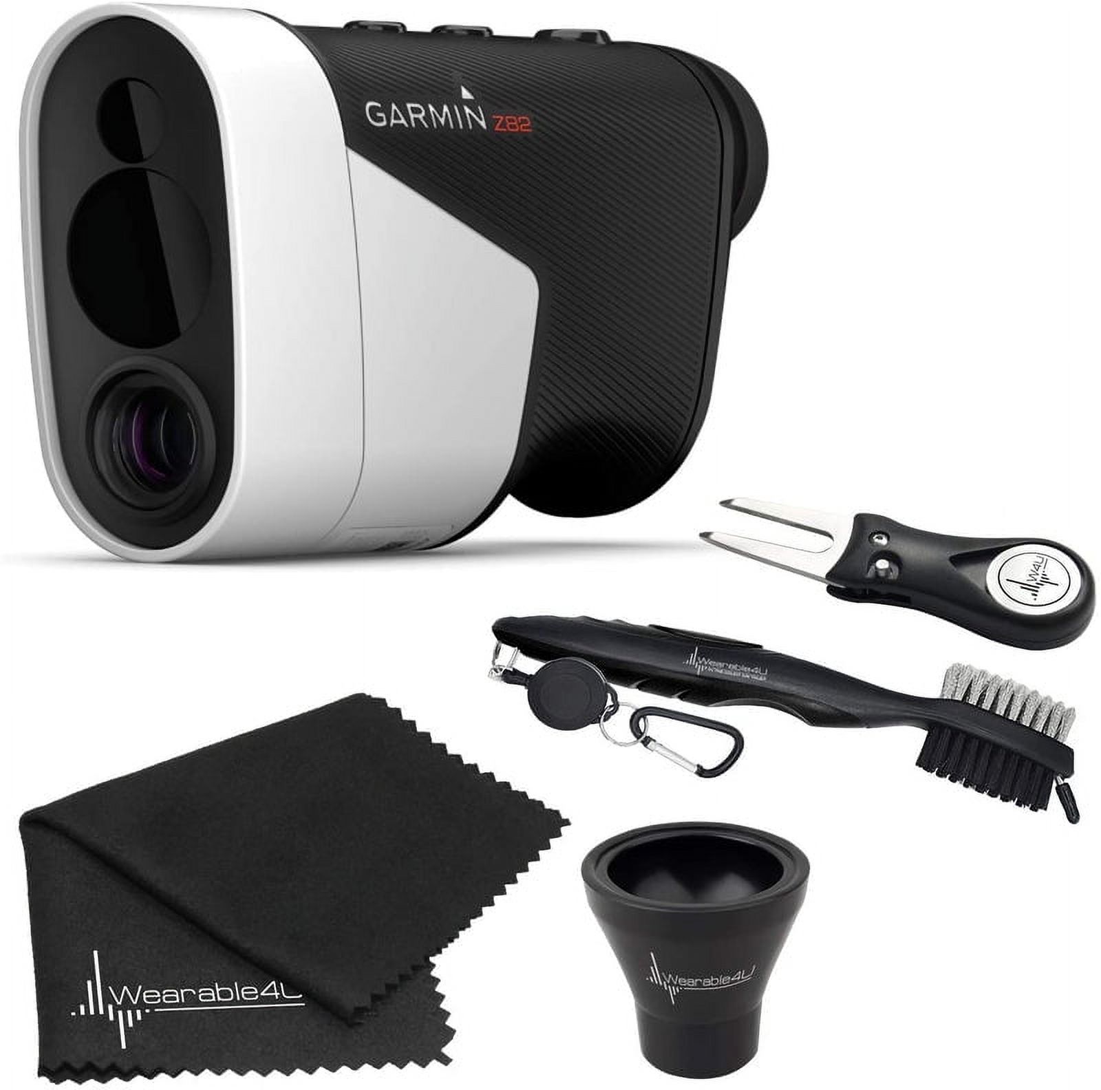 Garmin Approach Z82 Golf GPS Laser Rangefinder with Included Lens Cloth