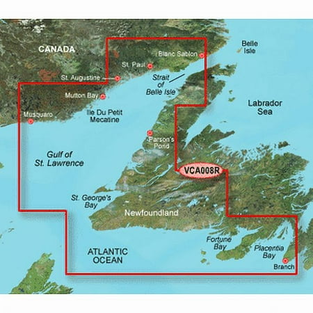 Garmin BlueChart g3 Vision HD - VCA008R - Newfoundland West - microSD/SD