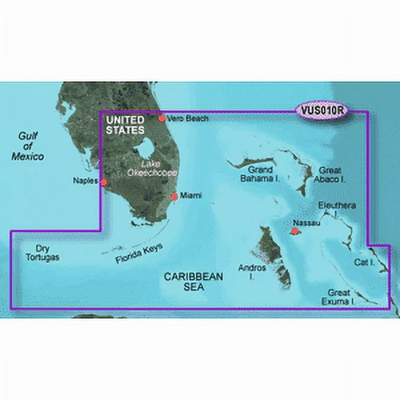 Garmin BlueChart g3 Vision HD - VUS010R - Southeast Florida - microSD/SD