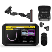 Garmin Catalyst, Driving Performance Optimizer for Motorsports and High Performance Driving, 6.95 inch with Wearable4U Pro EarBuds Bundle