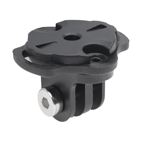 Garmin Compatible Bike Computer Mount Adapter For Sport Cameras - Aluminum Alloy Bicycle Gps Holder Interface Conversion