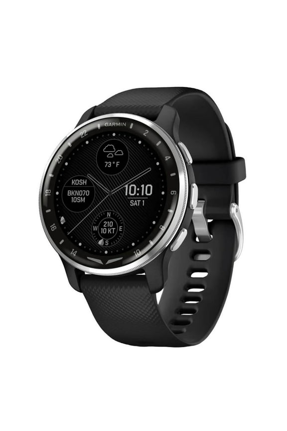 D2 Air X10, Touchscreen Aviator Smartwatch with GPS, Aviation Weather, Call and Text, Health and Wellness Features and More, Black