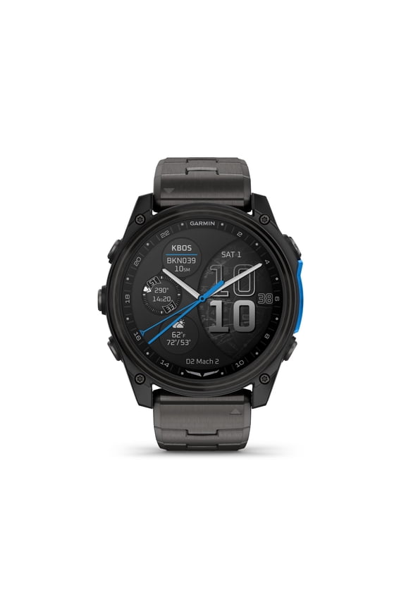 D2 Mach 2,  (51 mm), Carbon DLC Titanium w/ Vented Titanium Band (010-02905-30)