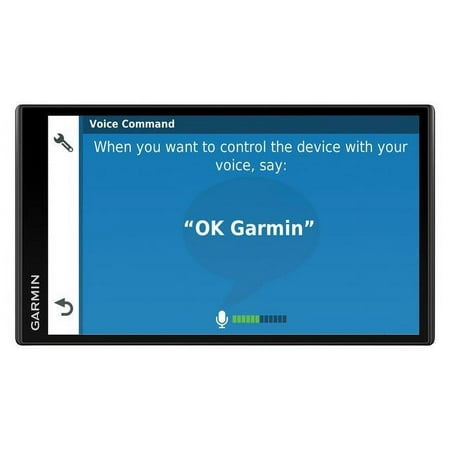 Garmin - DriveSmart 65 & Traffic - 6.95" GPS with Built-In Bluetooth - Black