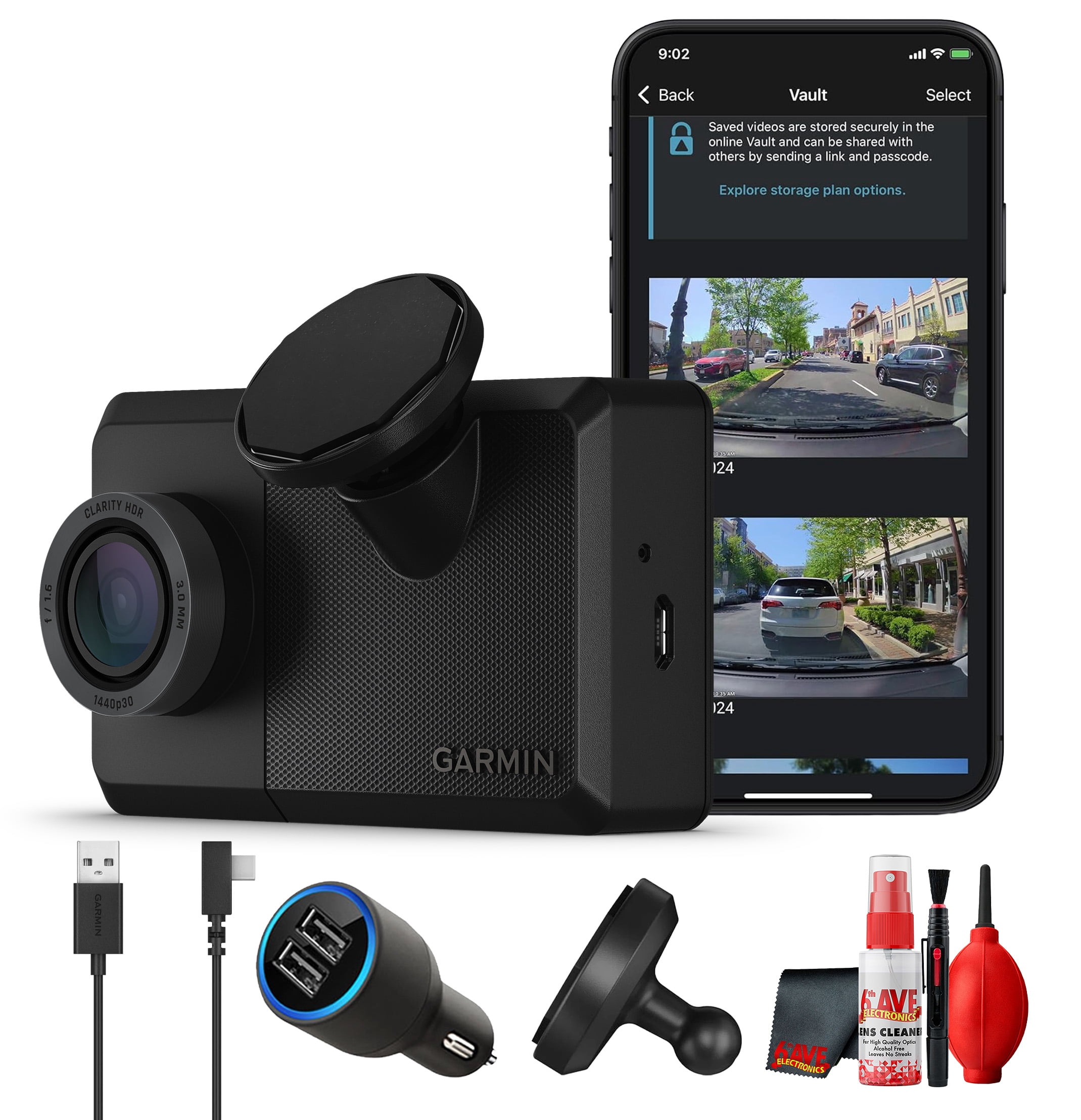 Garmin Dash Cam Live LTE 1440p Dash Camera