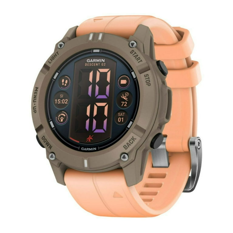 Garmin Descent G2 Dive 45mm GPS Smart Watch Paloma with Shell Pink