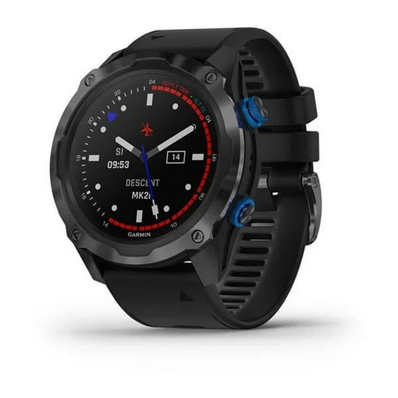 GARMIN Descent Mk2i Titanium Carbon Gray DLC with Black Band GPS Diving Smartwatch (010-02132-01)