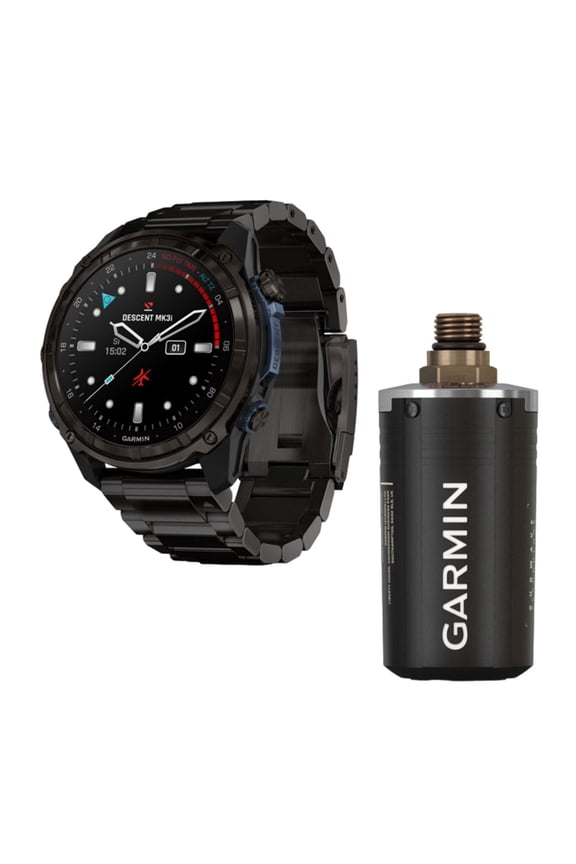 Descent Mk3i Watch Style-Dive Computer (Carbon Gray/DLC Titanium, 51mm) with Transceiver