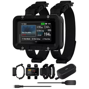 Garmin Descent™ X50i, Premium Dive Computer, 3" Touchscreen Display, 20 ATM Dive-Rated with Leakproof Buttons