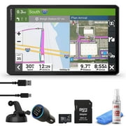 Garmin Dezl OTR610, Extra-Large, Easy-to-Read 6" GPS Truck Navigator, Custom Truck Routing, Birdseye Satellite Imagery with 8GB Micro SD Card, USB Car Adapter & 6Ave Cleaning Kit