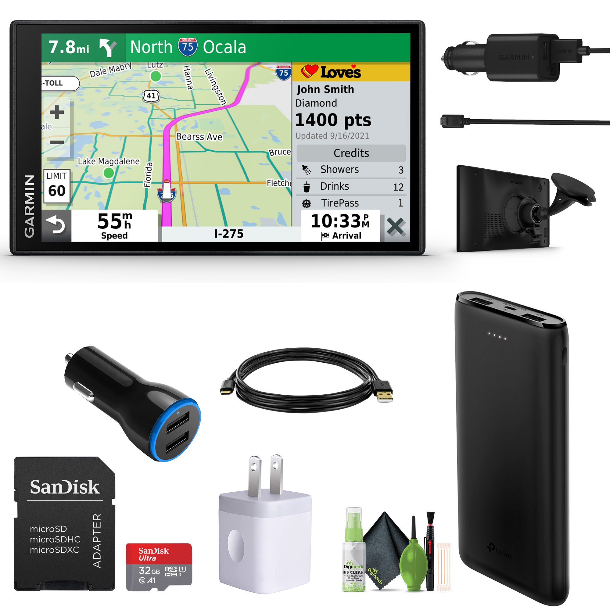 Garmin DriveSmart 7 NA LMTS GPS Device