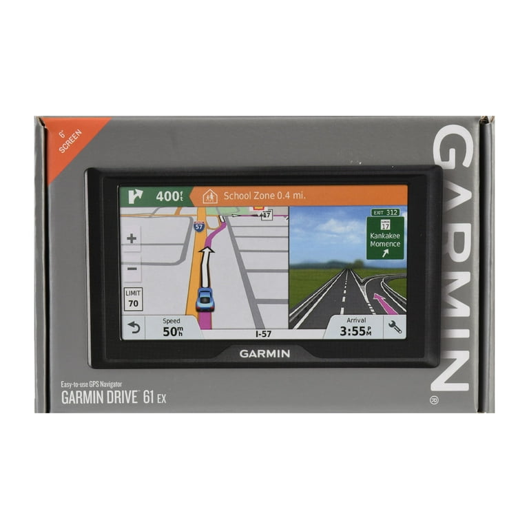 Garmin Drive 61 Ex (Latest Model) Navigation Tool, GPS Unit Car - Walmart.com