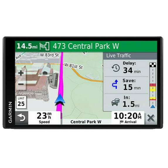 Garmin DriveSmart 65 & Traffic GPS Navigator with 6.95" Display