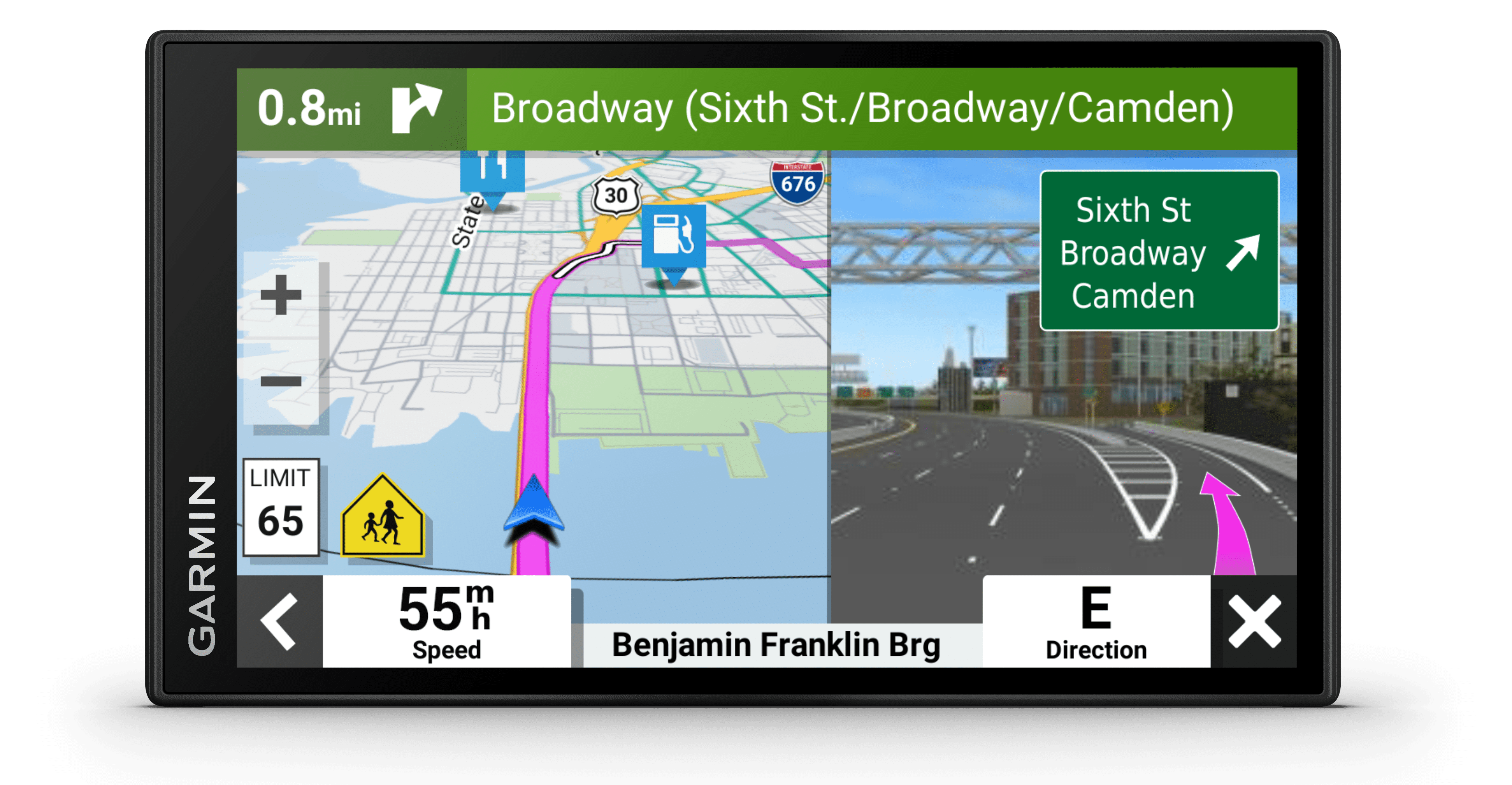 Nemlig parti Universitet Garmin DriveSmart 66 EX GPS Navigation Device - Walmart.com